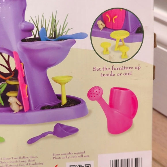 Fairy Garden Tree Hollow Playset - Purple and Pink - Picture 7 of 10